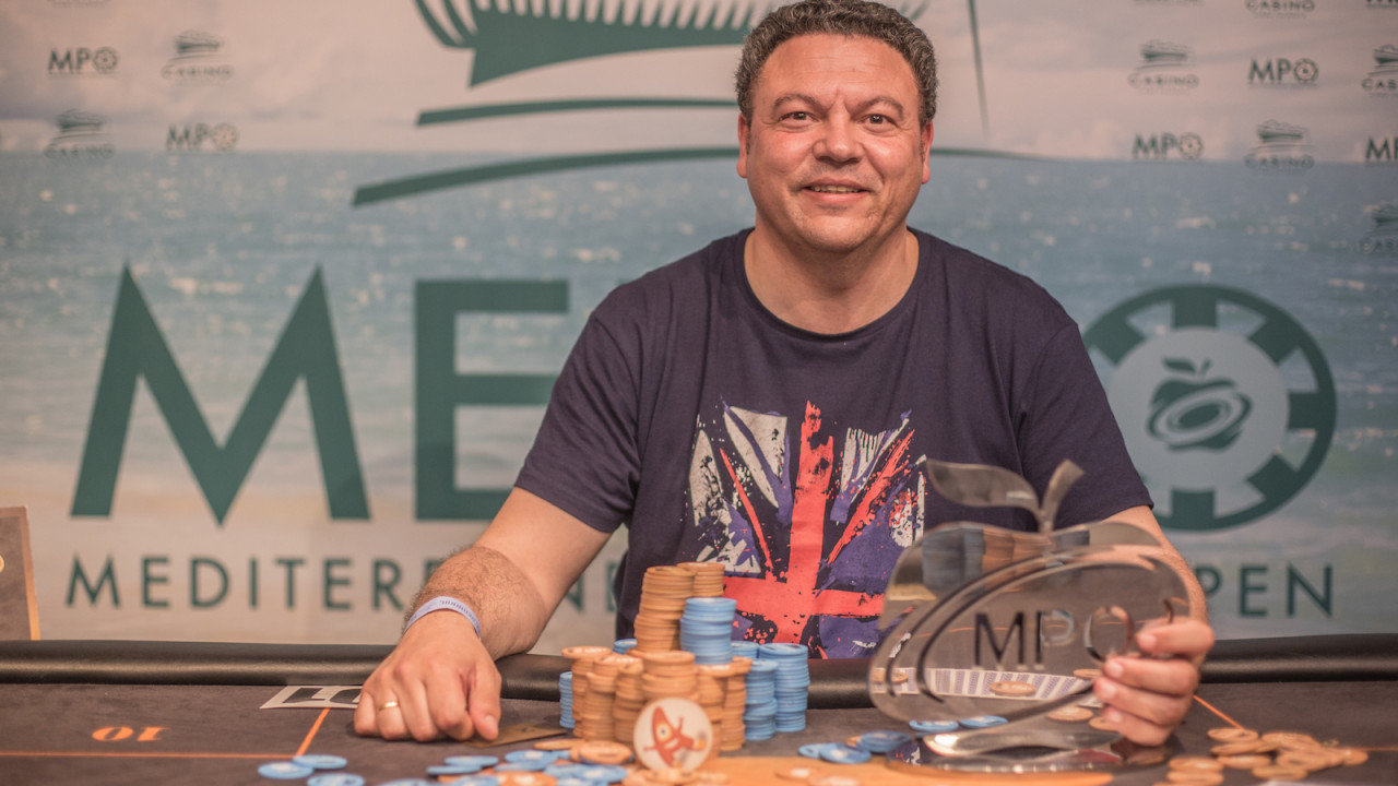 Javier López se lleva a Albacete el trofeo del Mediterranean Poker Open