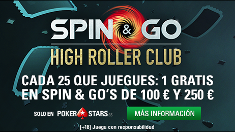Juega spins gratis con el High Roller Club de Spin & Go
