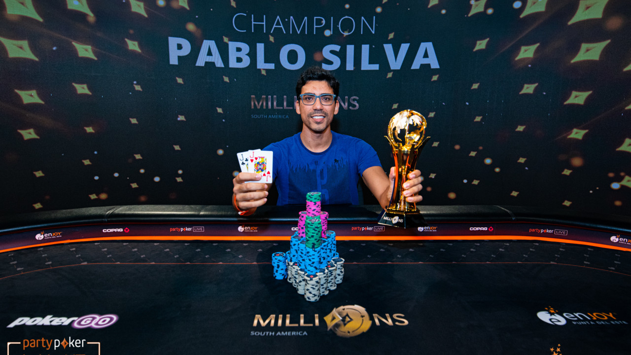 Pablo Silva gana el partypoker Millions South America
