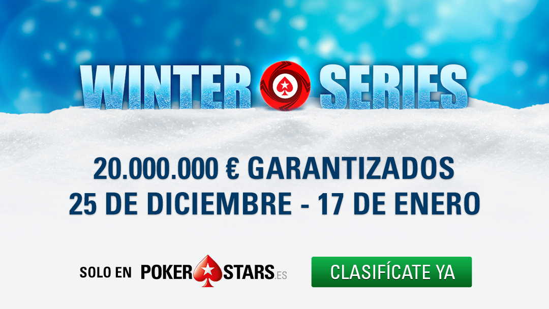 20 millones de euros garantizados en las Winter Series de PokerStars