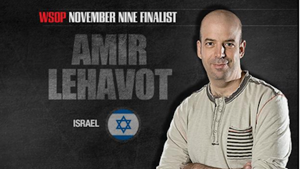 Amir Lehavot, el primer israelí de los November Nine