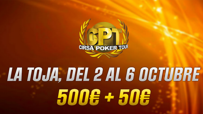 Octubre arranca con la llegada del Cirsa Poker Tour a La Toja