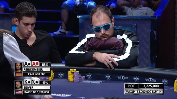 La mano más salvaje entre Seiver y Reinkemeier La mano más salvaje entre Seiver y Reinkemeier