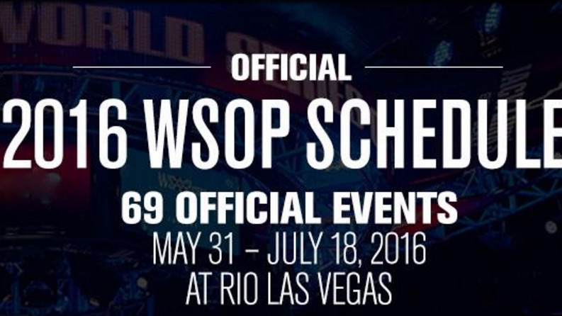 Las WSOP anuncian su calendario 2016 plagado de novedades