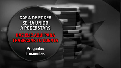 PokerStars absorbe Cara de Poker PokerStars absorbe Cara de Poker