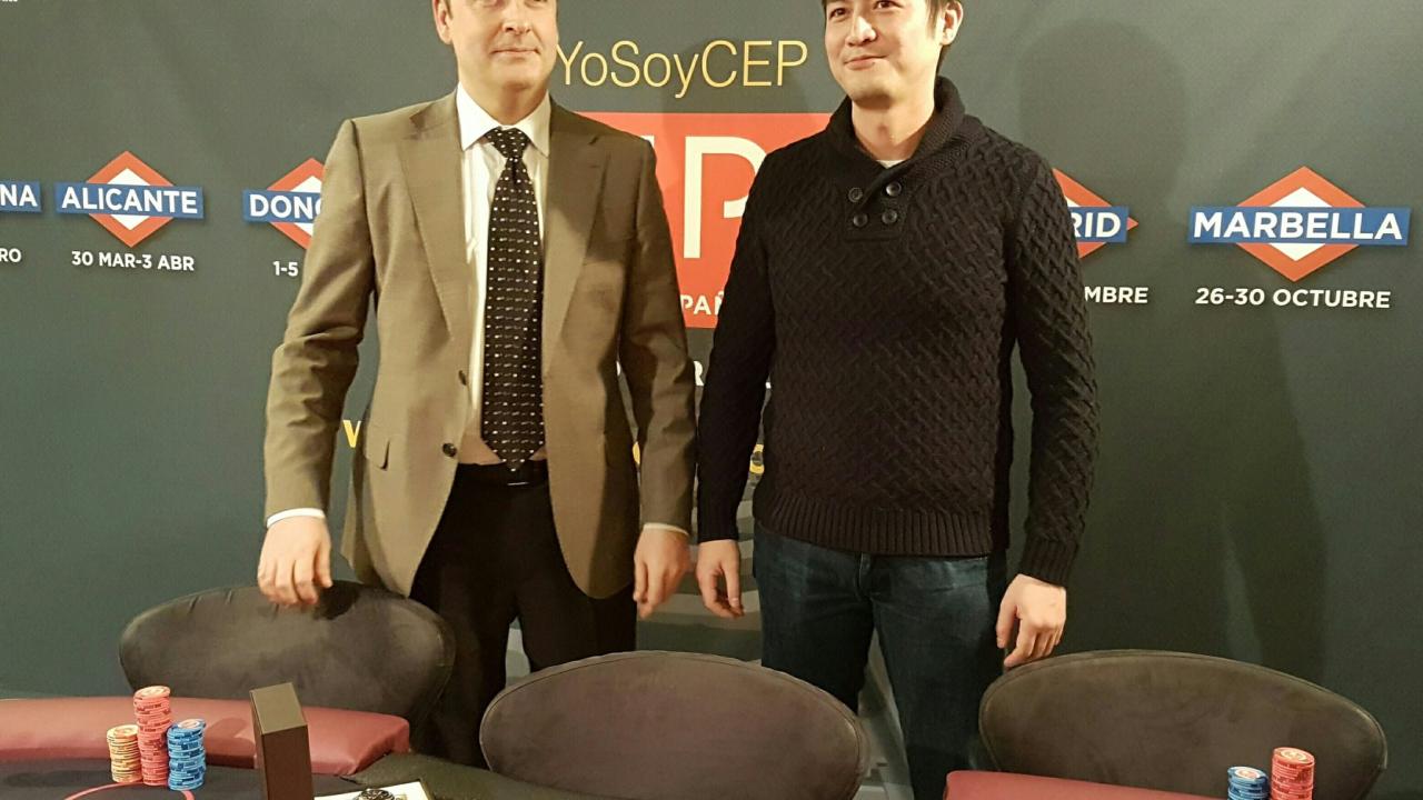 Lirong Hu Yu es el nuevo Campeón de España de Poker 2016