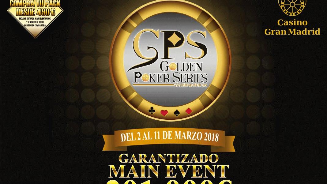 Golden Poker Series presenta su calendario completo para 2018