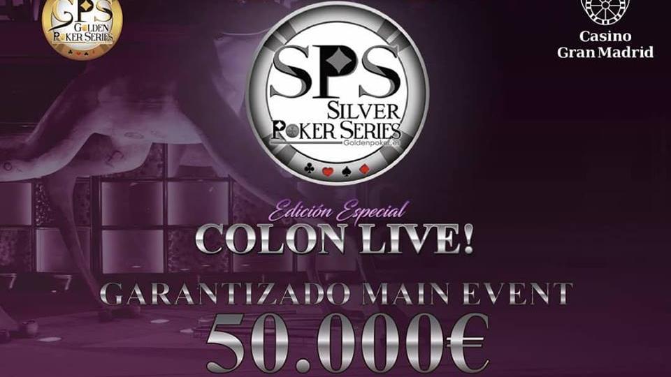 El Casino Gran Madrid Colón recibe las Silver Poker Series con 50.000€ garantizados