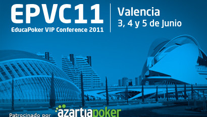 La ciudad de Valencia acogerá los días 3, 4 y 5 de junio la EducaPoker VIP Conference