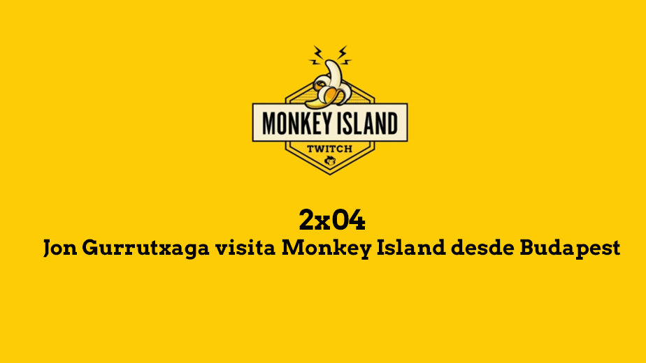 Jon Gurrutxaga visita Monkey Island desde Budapest