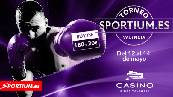 Comienza el Torneo Sportium de mayo de Casino Cirsa Valencia