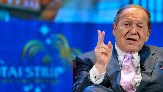 Adelson sigue tan firme como siempre en su postura sobre el poker online