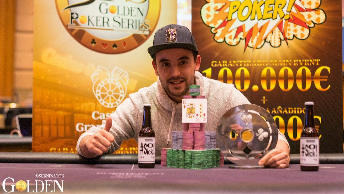 Emilio Navarro logra una incontestable victoria en el Evento Principal de las Golden Poker Series