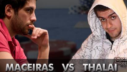 El primer episodio del reto Maceiras vs Thalai termina en tablas