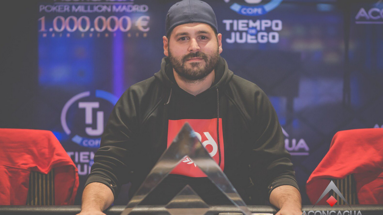 Norberto López ‘elcachimbas’ gana el Aconcagua Poker Million
