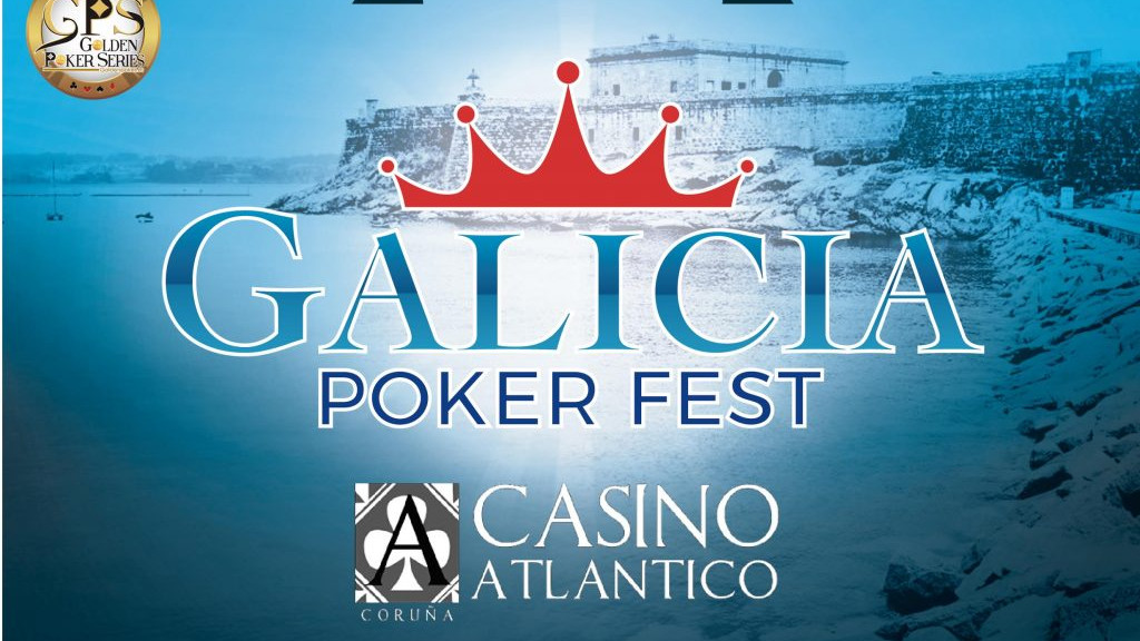El Casino Atlántico inaugura el Galicia Poker Fest