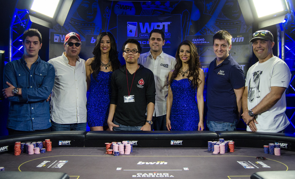 Mesa final del WPT Barcelona Chanracy Khun y Benjamin Pollak juegan el