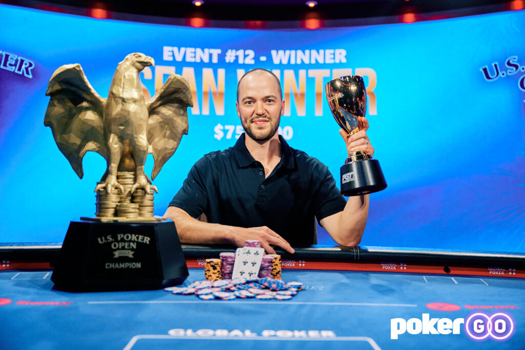 US POKER OPEN 2022 Sean Winter firma un impresionante backtoback y