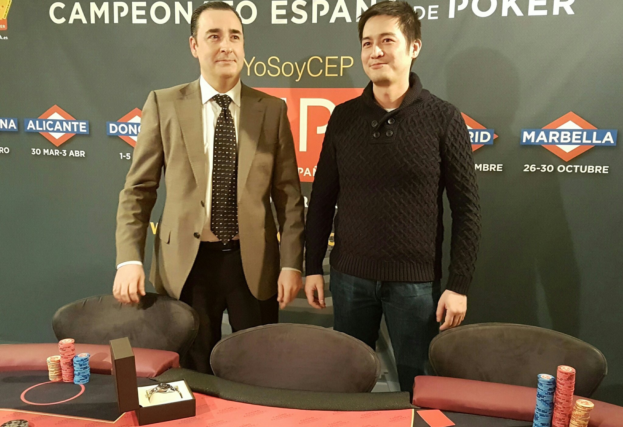 Lirong Hu Yu es el nuevo Campeón de España de Poker 2016 | Poker Red