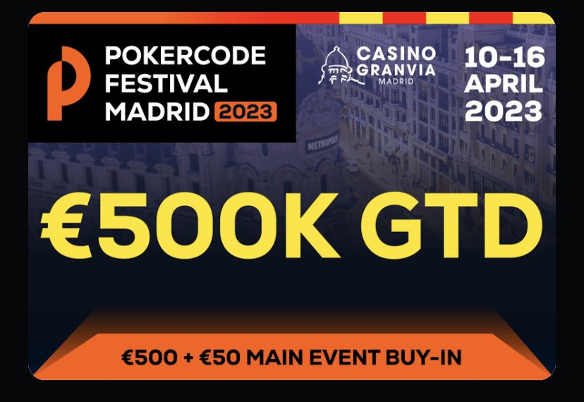 Pokercode Festival El Pokercode Festival aterriza en Casino Gran Vía Pokercode Festival El Pokercode Festival aterriza en Casino Gran Vía