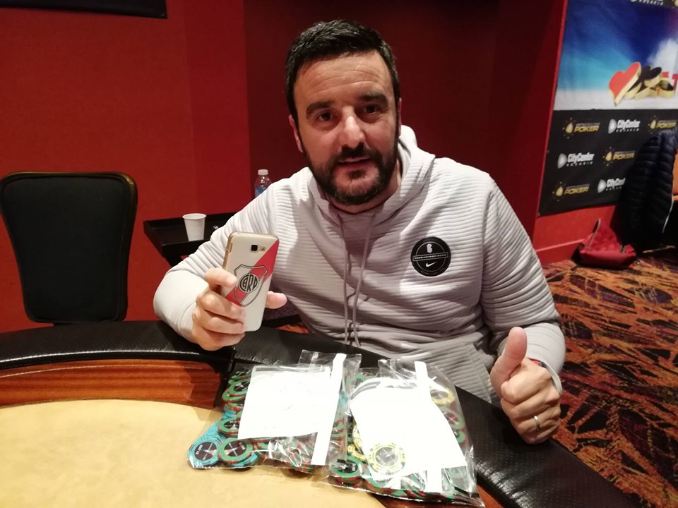 Gaspar Fernández lidera a los finalistas del Rosario Grand Poker