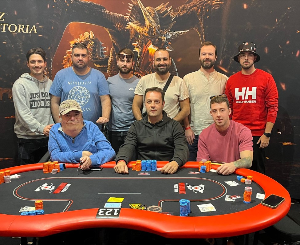 Mesa final del Main Event