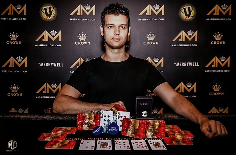 Michael Addamo Aussie Millions