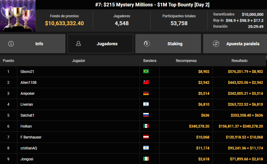 WSOP Online Evento #7
