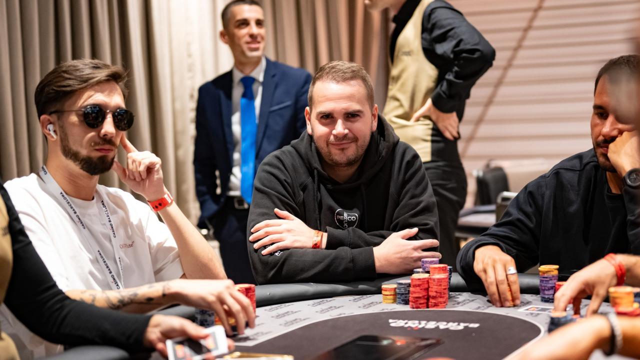 Jordi García lidera el Día 1B del Main Event CEP Barcelona