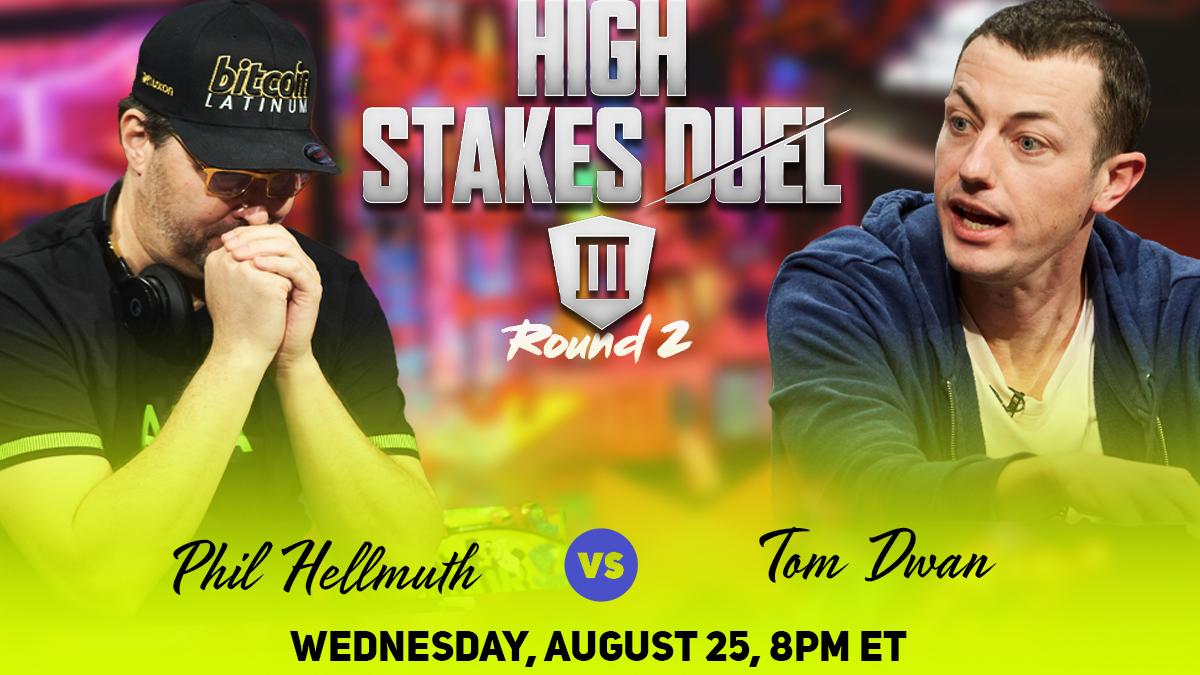 Tom Dwan será el próximo rival de Phil Hellmuth en High Stakes Duel