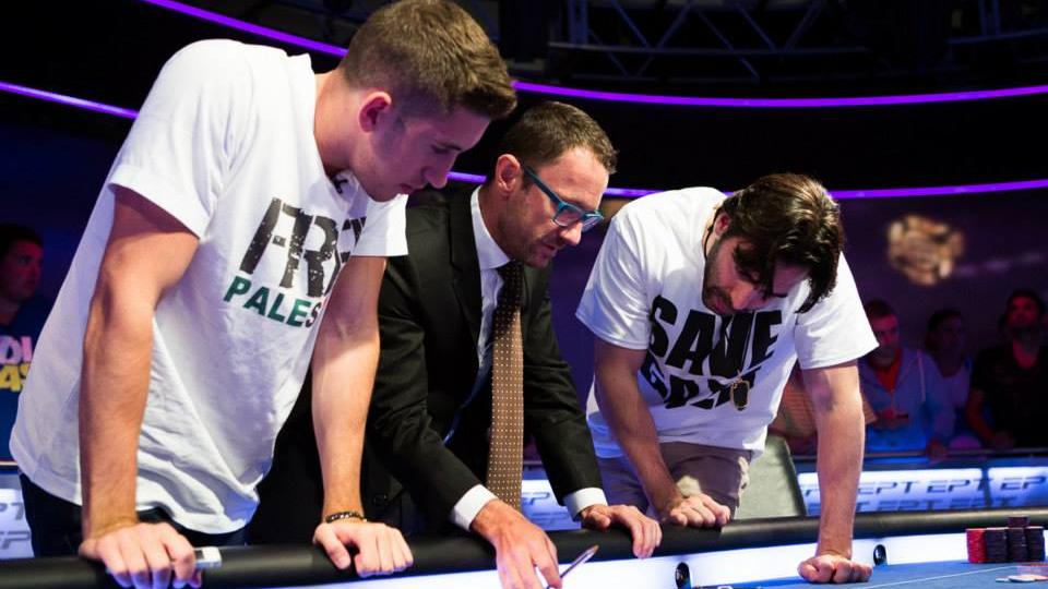 Busquet relata el origen de la protesta de las camisetas en el EPT100 Busquet relata el origen de la protesta de las camisetas en el EPT100