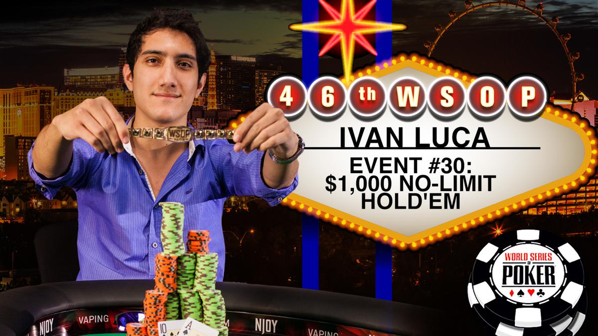 Iván Lucá gana el primer brazalete para el poker argentino Iván Lucá gana el primer brazalete para el poker argentino