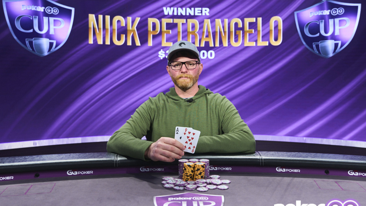 Nick Petrangelo gana el Event #5: 25k$ PokerGO CUP, valorado en 369.000$