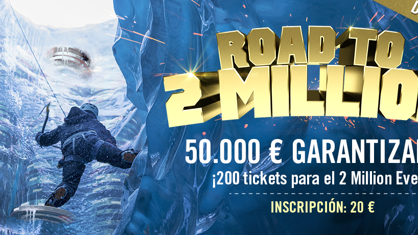 Este domingo 200 asientos en juego para el 2 Million Event con el Super Satélite de Winamax Este domingo 200 asientos en juego para el 2 Million Event con el Super Satélite de Winamax