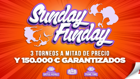 El Sunday Funday de Winamax deja los torneos de este domingo a mitad de precio