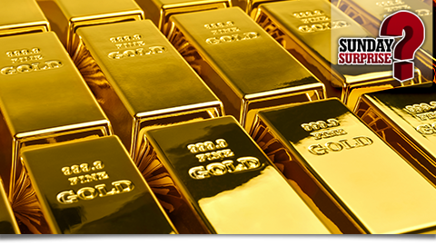 Consigue un lingote de oro con el Sunday Surprise Consigue un lingote de oro con el Sunday Surprise