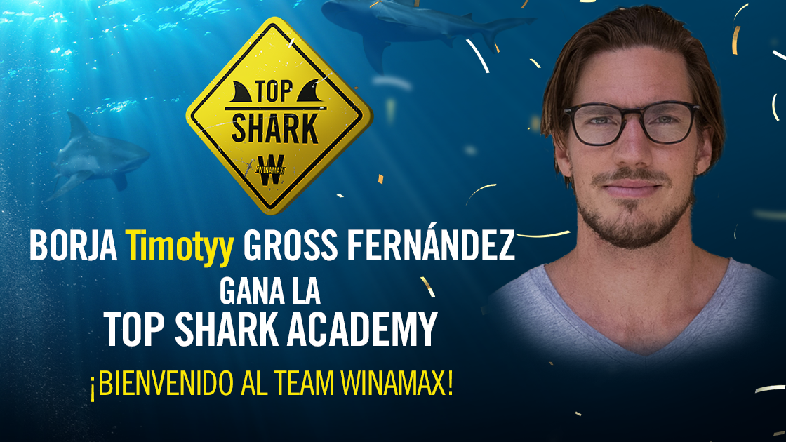 Borja Gross ‘Timotyy’ gana la Top Shark Academy