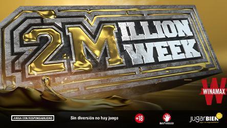 Consigue ya tu entrada para la 2 Million Week KO y baña tu bankroll en oro