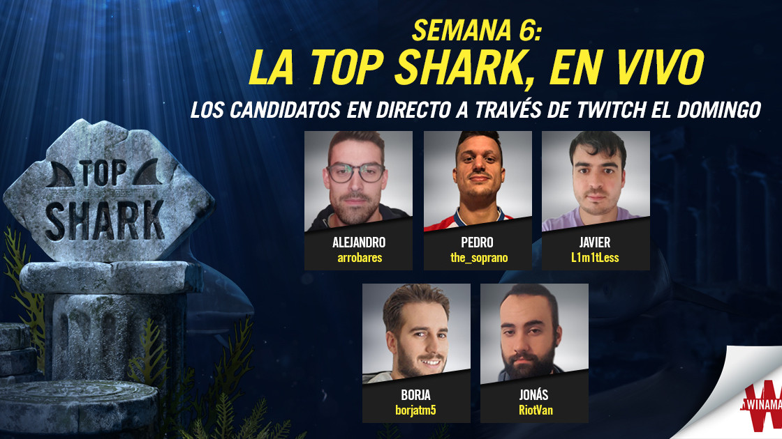 Otro eliminado en la Top Shark Academy en la Semana 6 de duelos y streaming