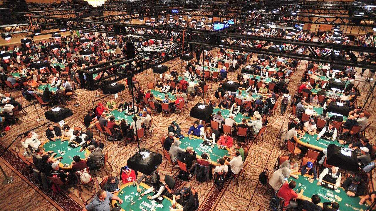 Las mascarillas no serán obligatorias en las WSOP