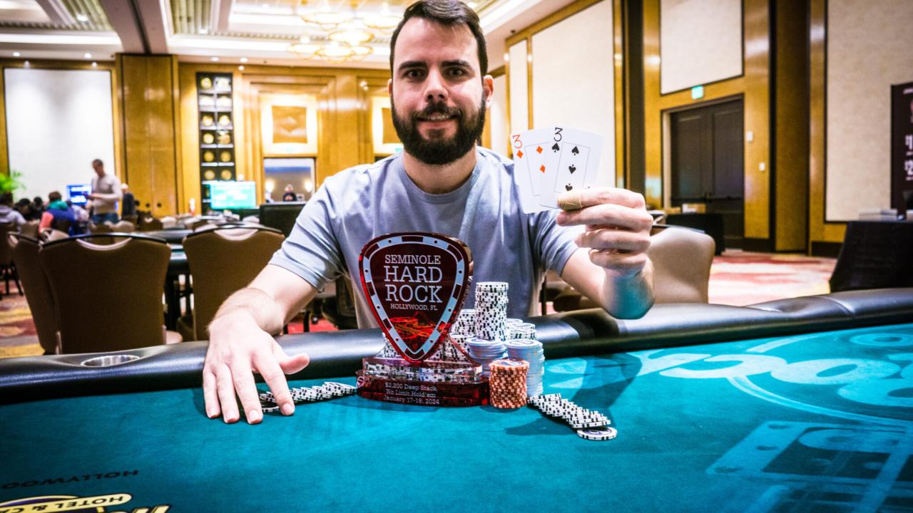 Javier Zarco gana un $2k en el Seminole Hard Rock por 73.910 $ Javier Zarco gana un $2k en el Seminole Hard Rock por 73.910 $