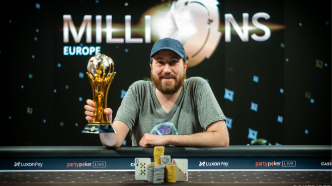 Stephen O'Dwyer se lleva el Main Event de las Partypoker Millions Europe