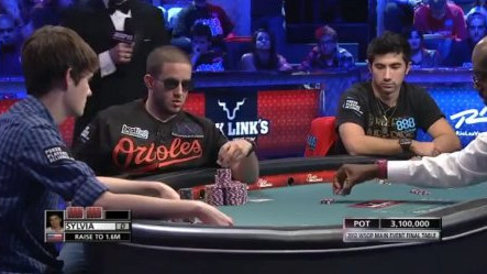 WSOP 2012 Main Event Final Table Live 4