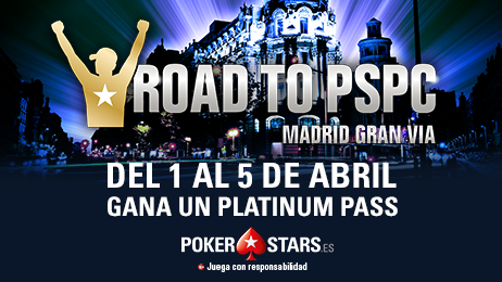 Ve al PPM y al Road to PSPC Gran Vía con nuestros freerolls exclusivos de hoy Ve al PPM y al Road to PSPC Gran Vía con nuestros freerolls exclusivos de hoy