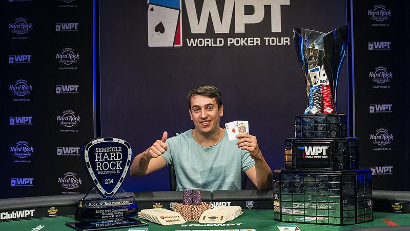 Pavel Plesuv remata un tremendo 2018 ganando el WPT Rock 'N' Roll Poker Open