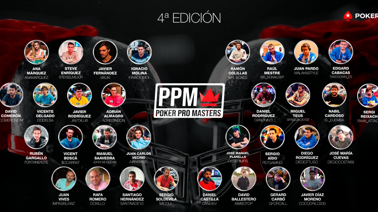 Llega el sorteo de la fase de grupos de la cuarta edición del Poker Pro Masters Llega el sorteo de la fase de grupos de la cuarta edición del Poker Pro Masters