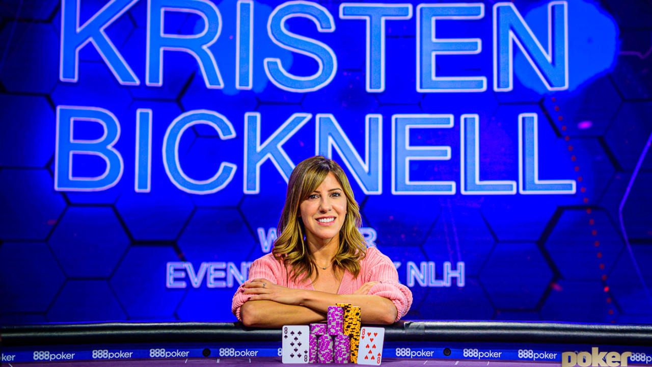 Kristen Bicknell gana el Evento #6 y 408.000 $ Kristen Bicknell gana el Evento #6 y 408.000 $