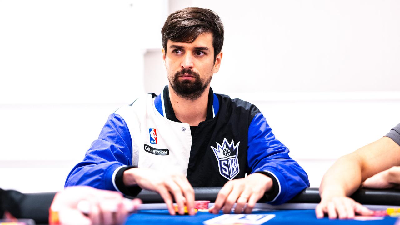 Sergi Reixach lidera a la roja en el Eureka High Roller