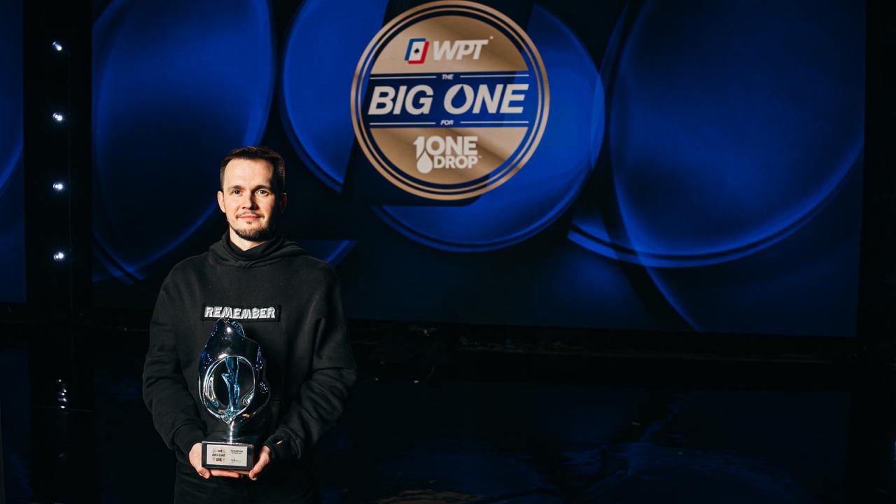 Mikita Badziakouski gana el Big One for One Drop por 7.114.500$