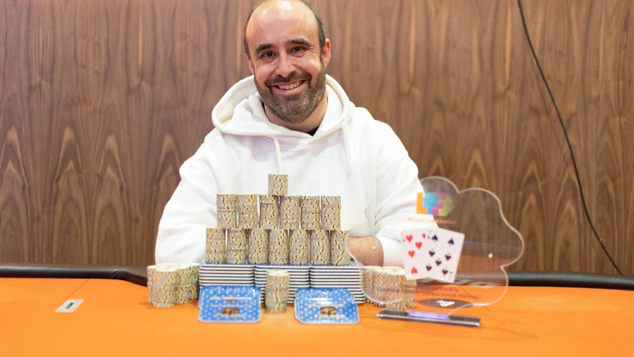 Diego García gana el Main Event Luckia Poker Festival por 18.210 € Diego García gana el Main Event Luckia Poker Festival por 18.210 €